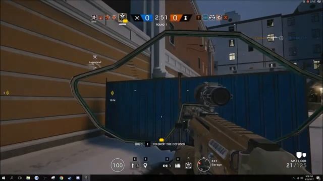 Rainbow Six featuring my task bar смотреть онлайн