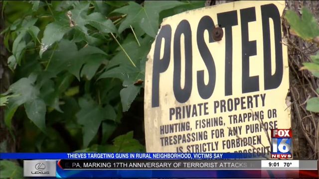 Thieves Break into Garland County Homes through Windows and Steal Guns, Victims Say смотреть онлайн