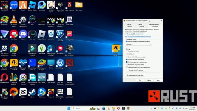 How to Fix rust Not Launching Windows 10 / 11 || 2023 Fix смотреть онлайн