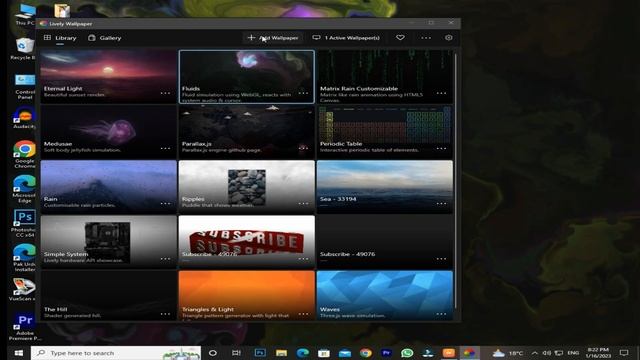 how to set live wallpaper on pc windows 10\7\8 || wallpaper live kaise lagaen 2023 смотреть онлайн