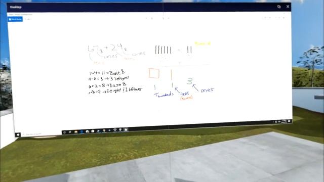 Windows Mixed Reality - Addition and Subtraction with Algorithms and Manipulatives Video 1 смотреть онлайн