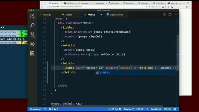 Day 11 - Morning, part 4: Add a route with a param - XTBC 2017 Session 2 смотреть онлайн