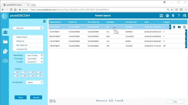 Moving Patient Images and Documents to Recycle Bin - postDICOM Free DICOM Viewer смотреть онлайн
