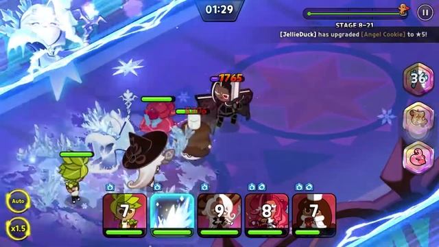 || fighting dark choco cookie || cookie run kingdom || 💜🌸💫☁ смотреть онлайн