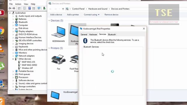 Bluetooth Services In Windows 10 (Other Devices In Device Manager)