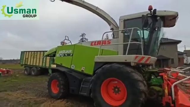 Claas jaguar 870 | Silage machine | Claas | смотреть онлайн