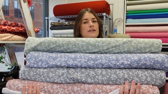 NEW SPRING FABRICS | The first fabric drop of 2023 | Jersey, Gingham, Knits & Babycord смотреть онлайн
