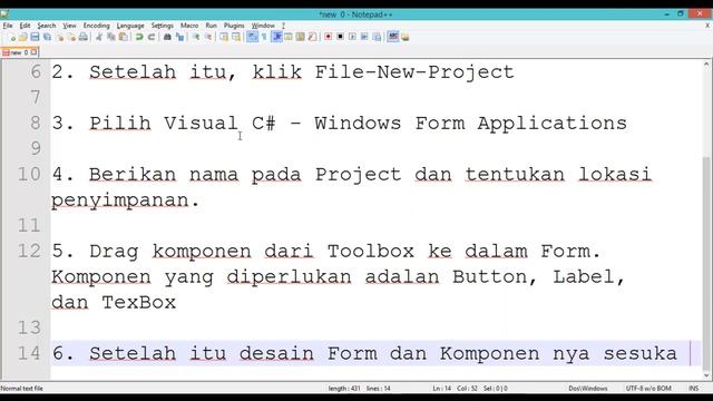 [C#] Tutorial Menampilkan MessageBox dengan Visual Studio 2013 смотреть онлайн
