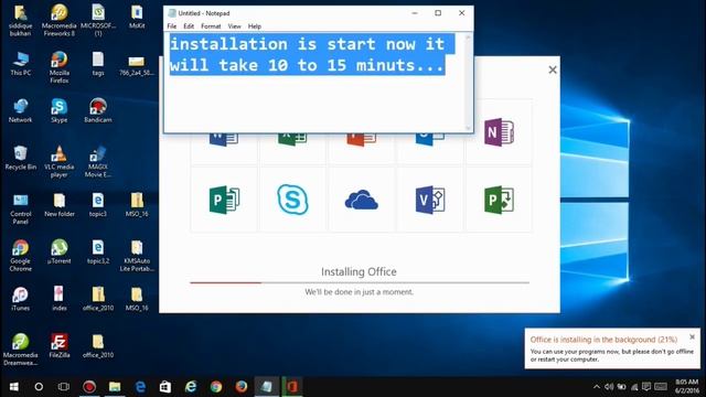 How to get MicroSoft Office 2016 for free on windows 10 смотреть онлайн