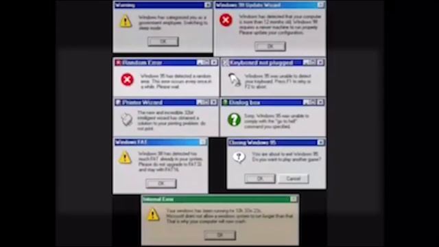 WINDOWS 98 ERROR SONG..... But its in 5K смотреть онлайн