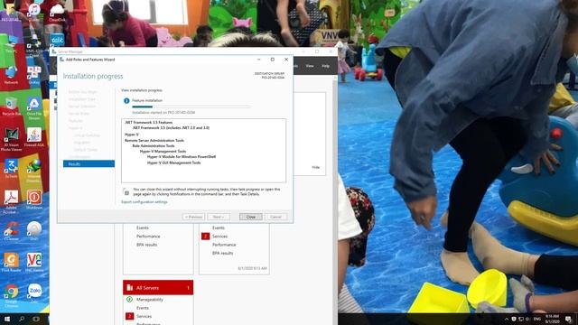 Windows Server 2016 - Install Hyper-V Server, Virtual Switch, VMs (How to Step by Step Tutorial) смотреть онлайн