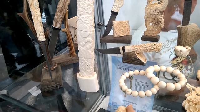 резьба по кости ножи и не только, выставка смотреть онлайн