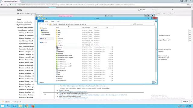 3. IBM Maximo Anywhere 7.6.3 Installing the Android SDK tools смотреть онлайн