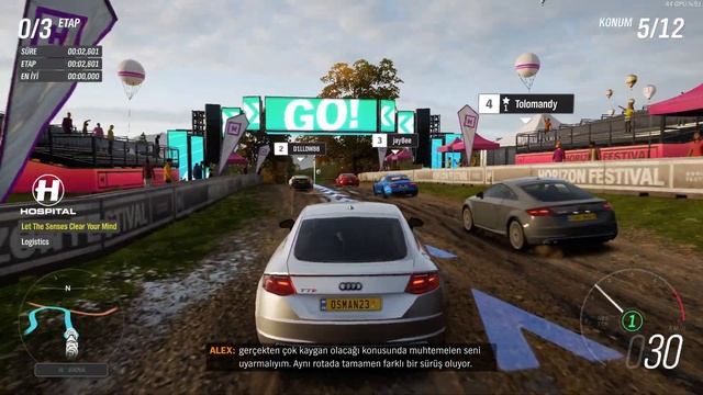 Audi TTS Fist Drive - Forza Horizon 4 | Logitech Driving Force GT Gameplay смотреть онлайн