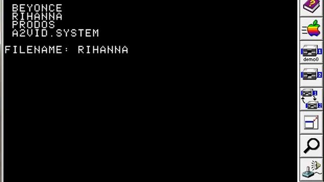 Apple II hgr (HIRES grapics) animation Test 10a смотреть онлайн