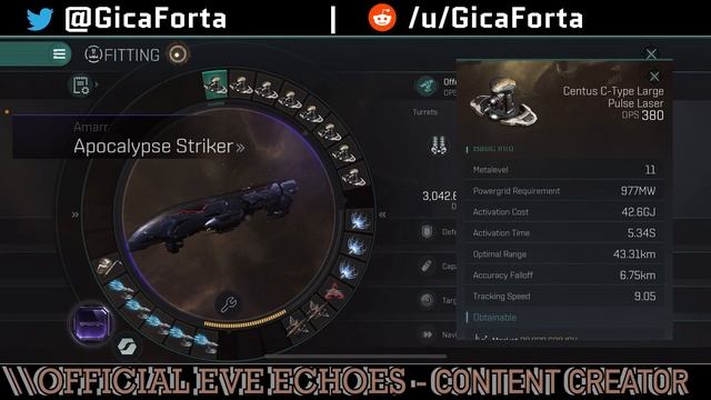 Apocalypse Striker - How To Farm 100 Million ISK per Hour | EVE Echoes смотреть онлайн