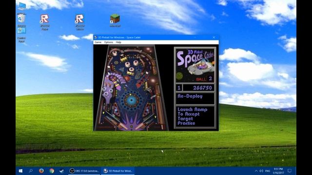 FREE TO USE WINDOWS XP 3D PINBALL SPACE CADET PART 1 смотреть онлайн