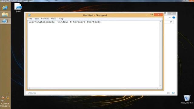 Windows 8 Keyboard Shortcuts: Part 2 Alt/Shift/Ctrl Keys смотреть онлайн