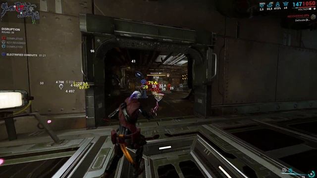 Warframe | Kullervo & Wolf Sledge vs 9999 | Disruption | Куллевро и Кувалда Волка | Throw Attack смотреть онлайн