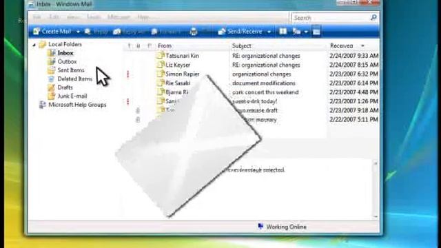 Windows Vista Demos - Mail смотреть онлайн