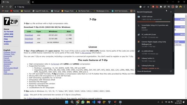 How to Download and install 7 zip on windows 7, 8.1, 10, 11. смотреть онлайн