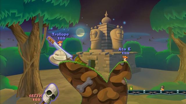 Worms Reloaded (Open Warfare 3) on Windows 2000 смотреть онлайн