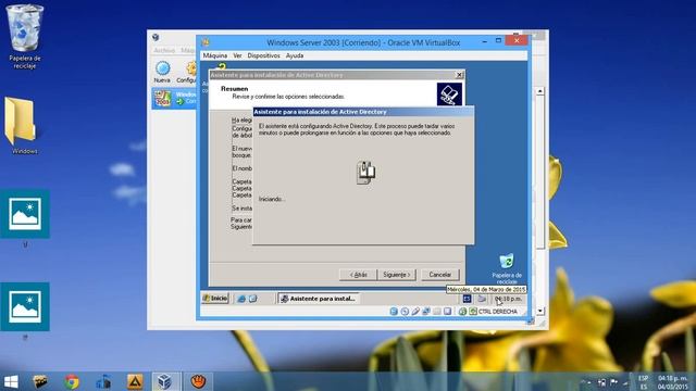Windows Server 2003 Instalacion de Active Directory смотреть онлайн