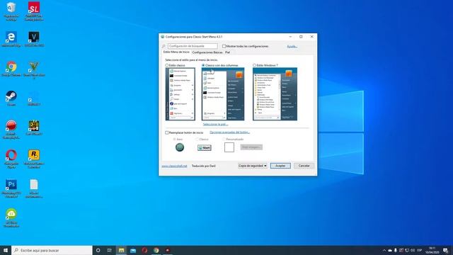 Como Poner Menu Inicio Clasico de Windows 7 en Windows 10 ( 2024 ) смотреть онлайн