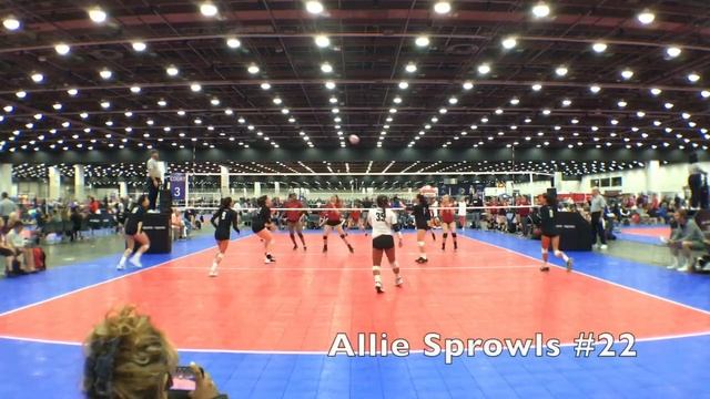 Allie Sprowls - Red Rock 15-1 #22 - Nationals 2018 Highlights смотреть онлайн