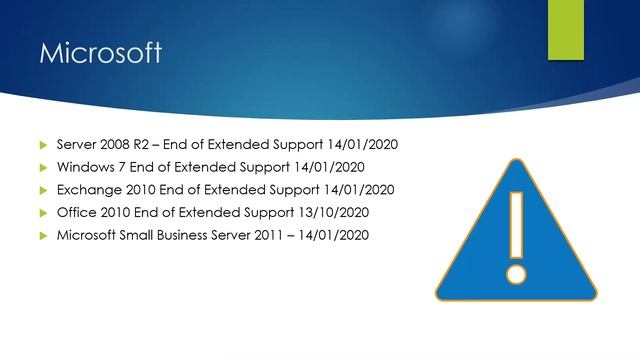 VMware, Windows and Exchange end of life Everything you need to know 20190910 1230 1 1 смотреть онлайн