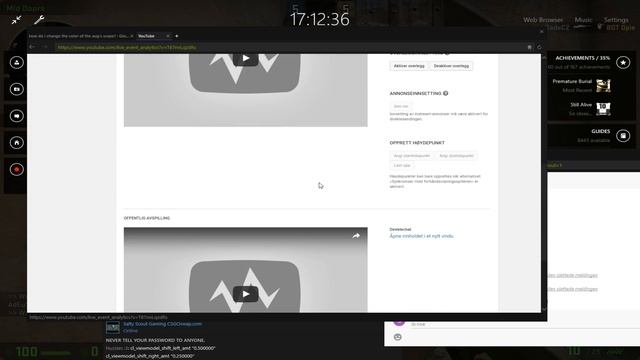 CS: GO SEM Solo Queue with my broken arm :D chill stream смотреть онлайн