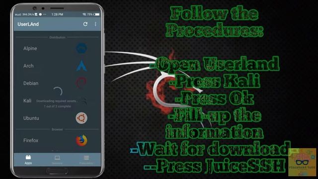 Run Kali Linux on Android Easily! | UserLAnd NO ROOT required смотреть онлайн