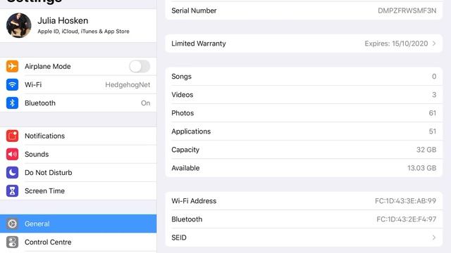WiFi setup. iPad смотреть онлайн