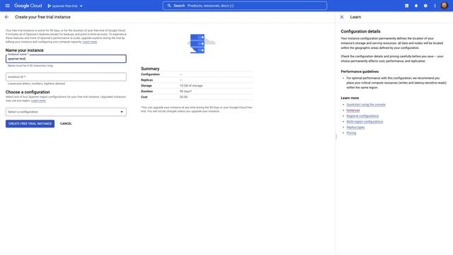 Introducing the Cloud Spanner free trial instances смотреть онлайн