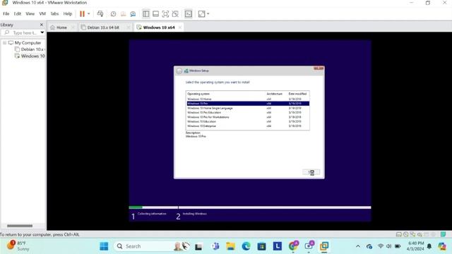 Cara Install Windows 10 Di VMWARE (Ajeng Diyu K. N X TKJ 1) смотреть онлайн
