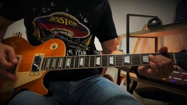 Don't Look Back - BOSTON Guitarcover смотреть онлайн
