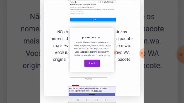 como instalar o WhatsApp aero. смотреть онлайн