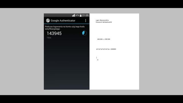 Google Authenticator - Install guide, how to use and why is it safe - featuring Tibia смотреть онлайн