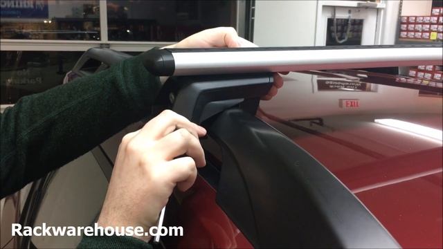 Thule Evo 710401 Raised Railing WingBar Roof Rack System смотреть онлайн