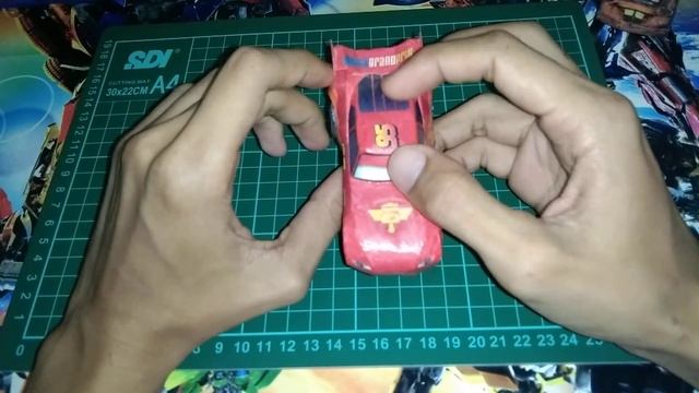 Lightning McQueen Papercraft Review | Cars смотреть онлайн
