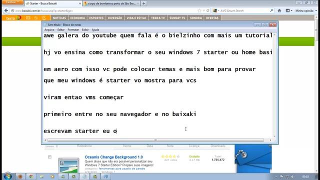 Aero no Windows 7 Starter ou Home Basic смотреть онлайн