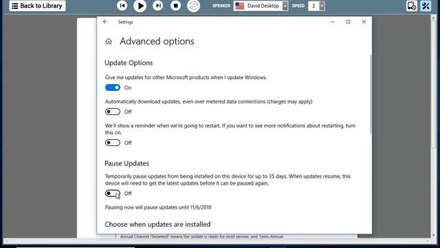 Pause Windows 10 October 2018 Update смотреть онлайн