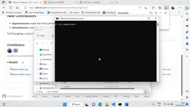 Instalasi CodeIgniter 4 смотреть онлайн