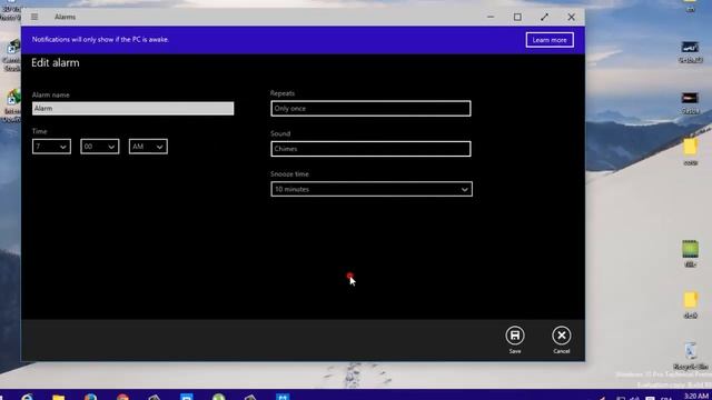 الدرس 63| شرح طريقة إنشاء تدكير بالساعة في windows 10 смотреть онлайн