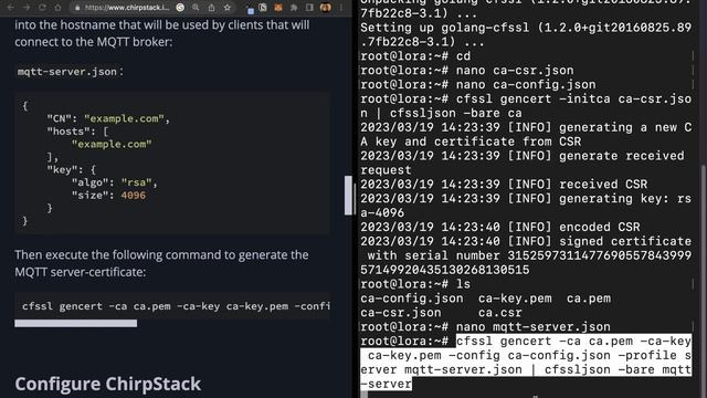 ChirpStack V4 LoRaWAN Konfiguration: MQTT Einrichten