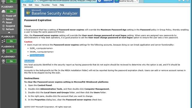 Perform Security Assessment Using MBSA смотреть онлайн