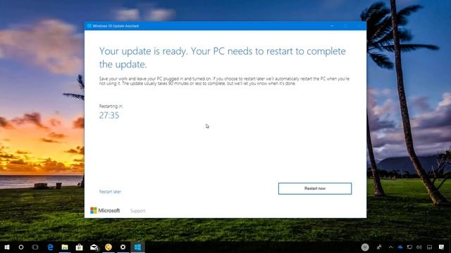 Windows 10 tutorial: Upgrade to April 2018 Update, 1803, Assistant tool смотреть онлайн