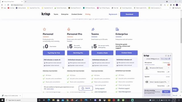 The magic of krisp (windows application) Remove background noise смотреть онлайн