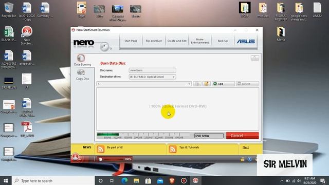 HOW TO BURN FILES IN NERO APPLICATION - TAGALOG смотреть онлайн