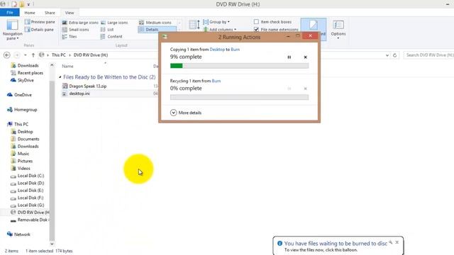 Writing DVD or CD without Nero windows 8 смотреть онлайн